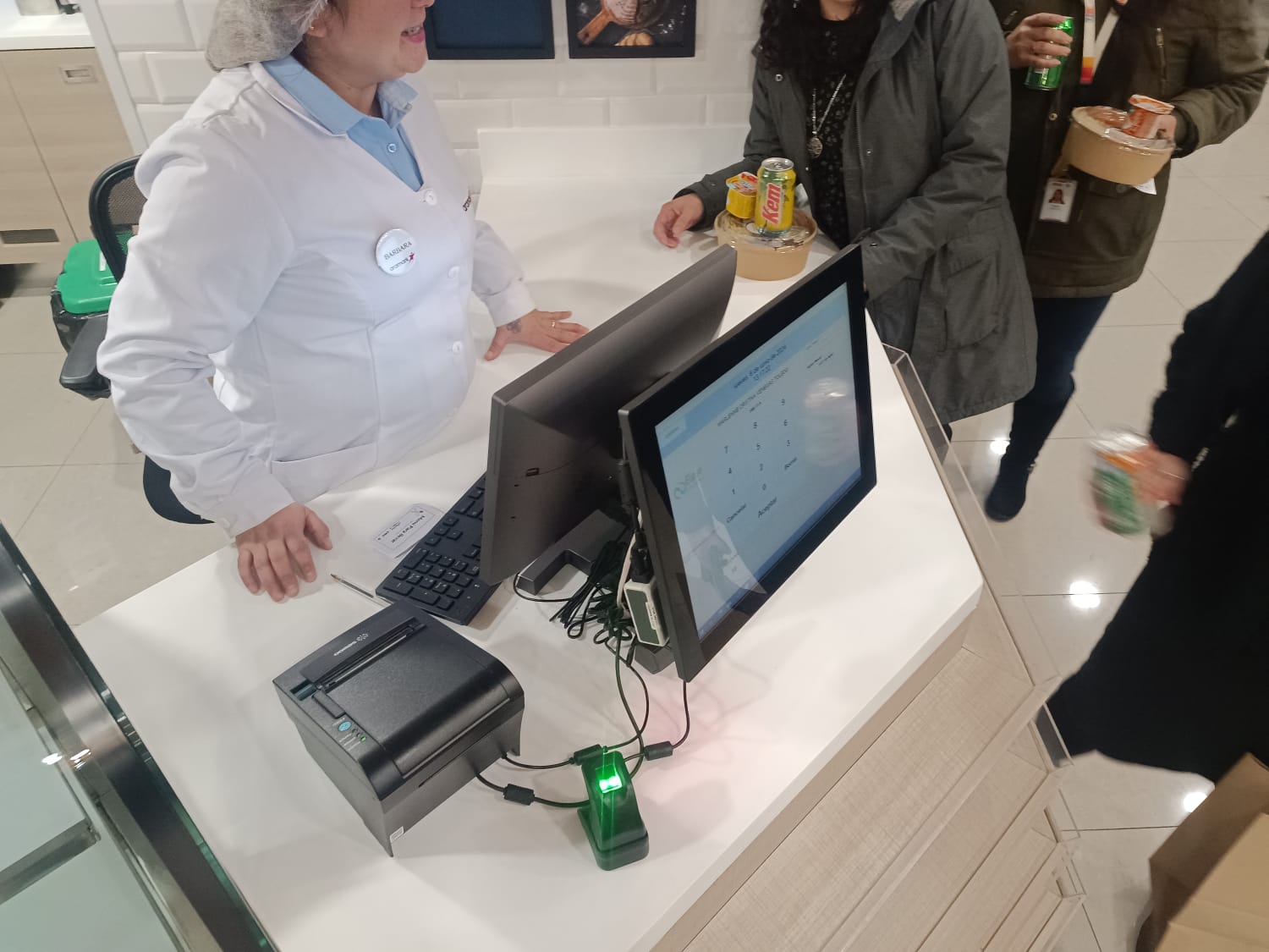 Punto de venta para mesón