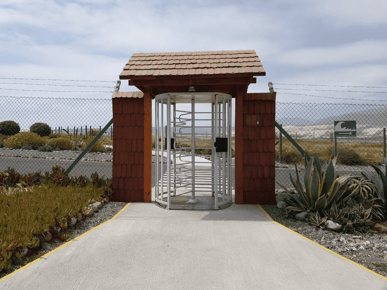 Puerta giratoria de cuerpo completo para Control de acceso peatonal